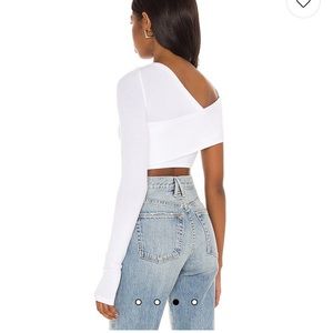 Blake Crop Top in White